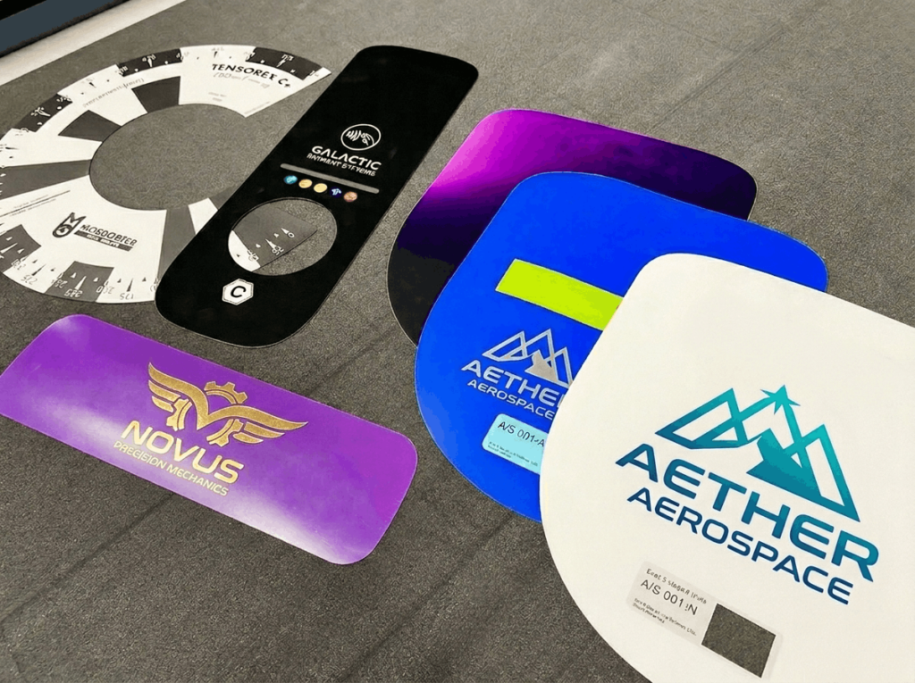 esempio targhe policarbonato