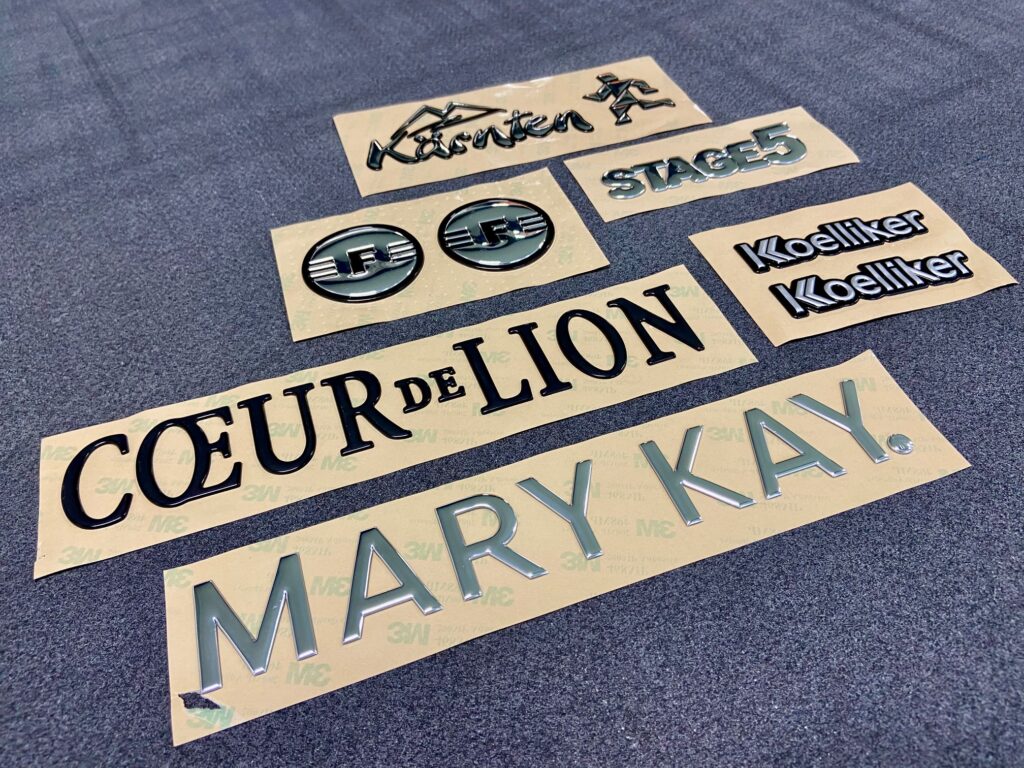 esempio etichette resinate ecodome