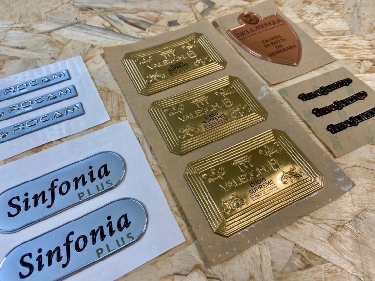 esempio etichette resinate ecodome